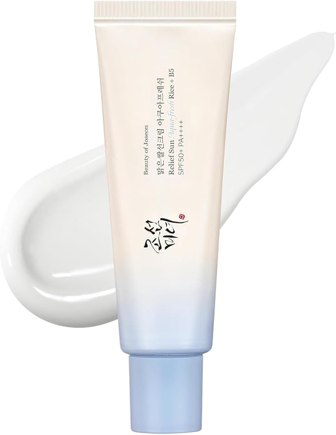 Amazon TR BEAUTY OF JOSEON Relief Sun Aqua Fresh Rice B5 SPF50 PA 50 ml Güneş Kremi