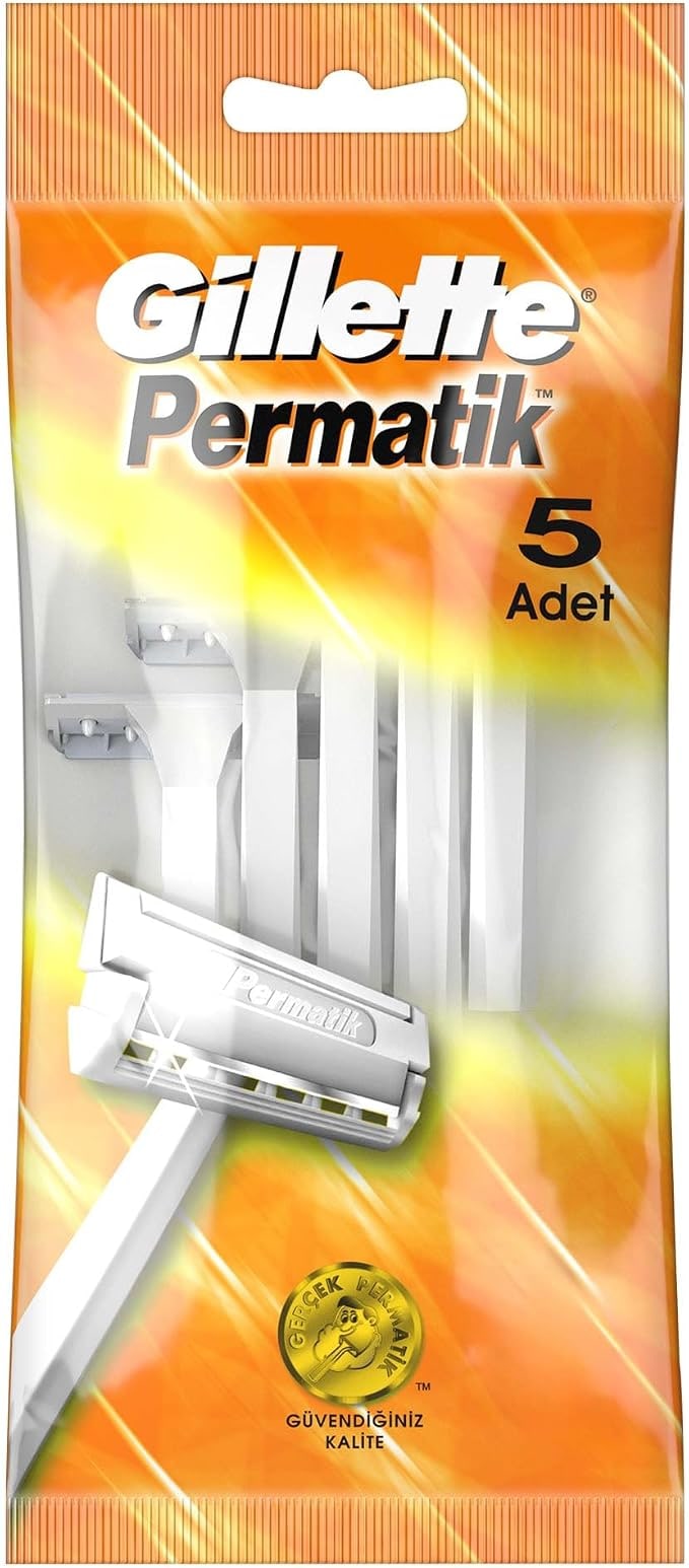Gillette Permatik Kullan At Erkek Tıraş Bıçağı 5 Adet