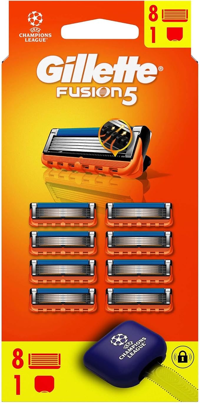 Amazon TR Gillette Fusion5 Avantajlı Yedek Tıraş Bıçağı 8 Adet