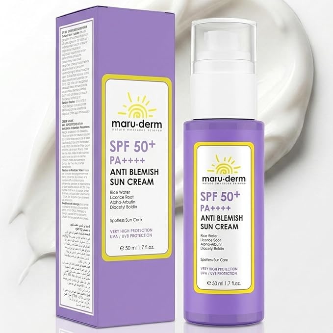 Amazon TR Maruderm Leke Karşıtı Güneş Kremi SPF 50+ PA++++ – Yeni Nesil Kore Filtreli, Alfa-Arbutin & Niasinamid İçerikli, Leke Görünümüne Karşı Güneş Koruyucu, 50 ML : Amazon.com.tr: Kişisel Bakım ve Kozmetik
