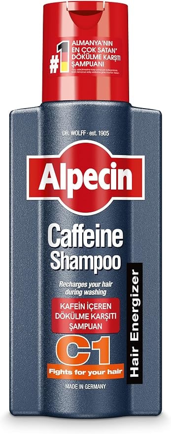 Amazon TR Alpecin Kafeinli Şampuan C1 250ml | Saç Dökülmesini önler ve azaltır | Erkekler için Doğal Saç uzatma Şampuanı | Güçlü Saçlar için Enerji verici | Erkekler için Saç Bakımı | Almanya'da Üretilmiştir : Amazon.com.tr: Kişisel Bakım ve Kozmetik