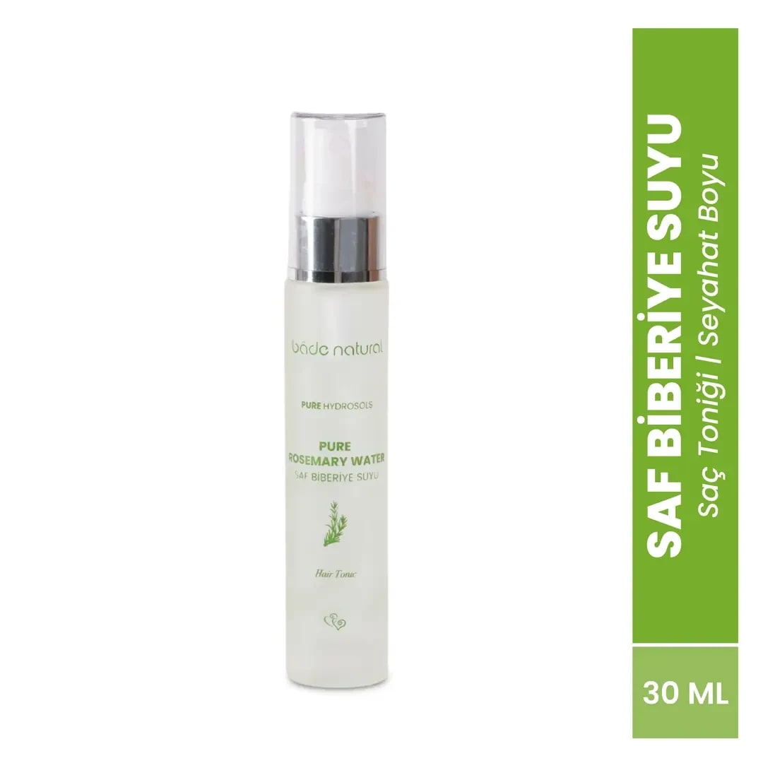 Bade Natural Biberiye Suyu Güçlendirici Saç Toniği Dökülme Karşıtı %100 Doğal