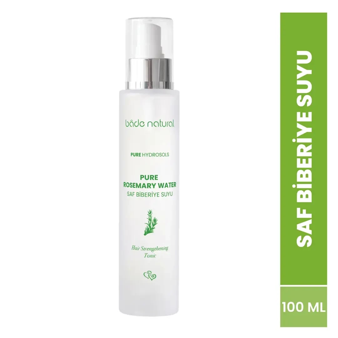Bade Natural Biberiye Suyu Güçlendirici Saç Toniği %100 Doğal