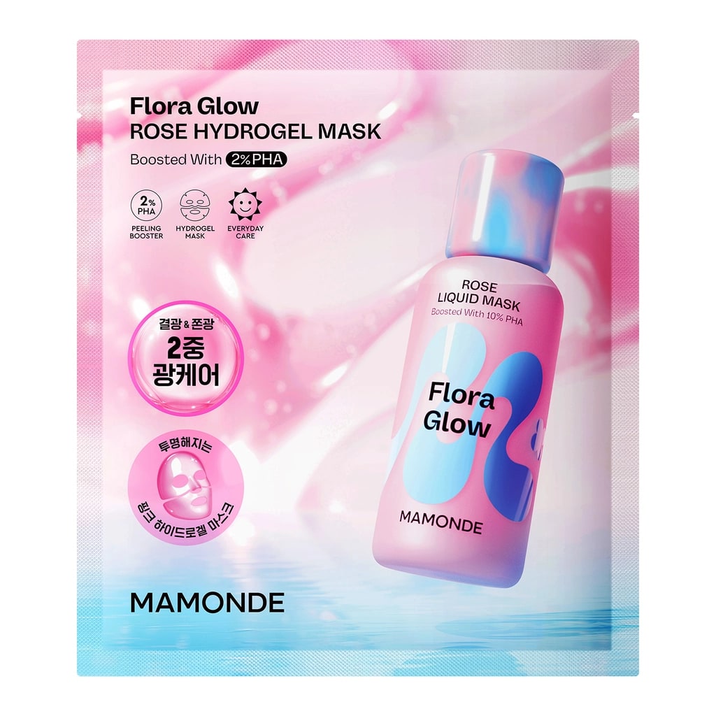Mamonde Flora Glow Rose Hidrojel Yüz Maskesi 42 gr