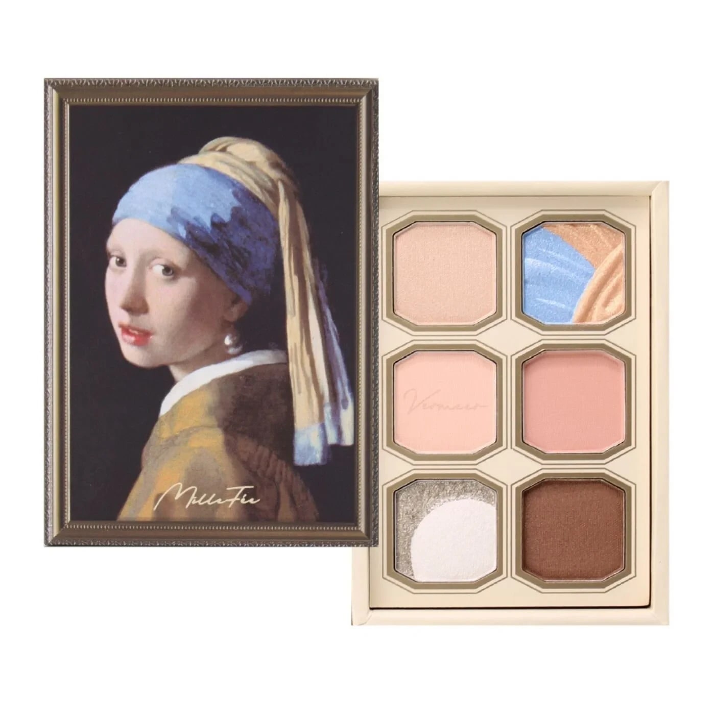 Millefee Painting Eyeshadow Palette 13 Girl With a Pearl 1 Adet