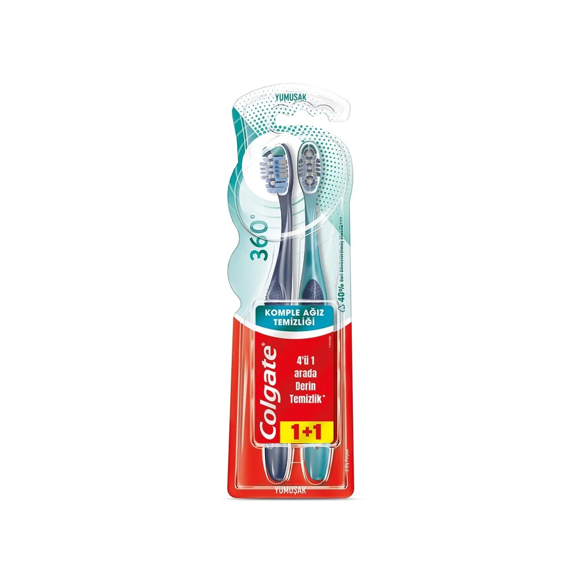 COLGATE 360 Soft 1+1 Diş Fırçası