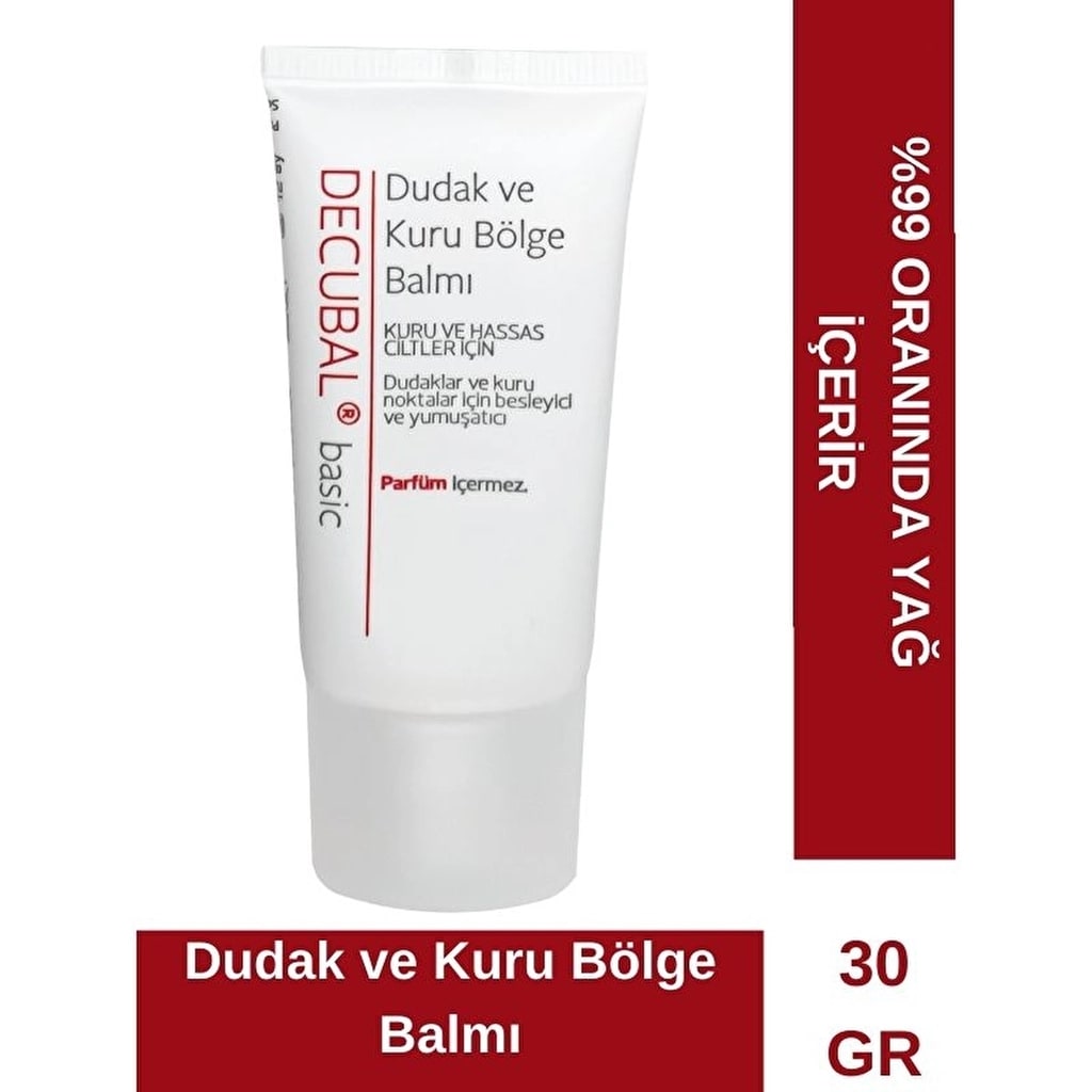 Decubal Basic Dudak ve Kuru Bölge Balmı