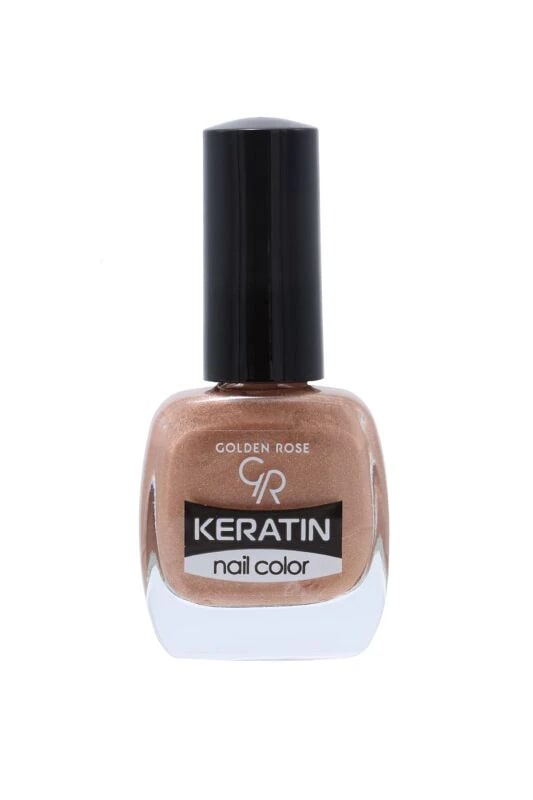Golden Rose Keratin Nail - Keratin Bronz Oje - Keratin Nail Color