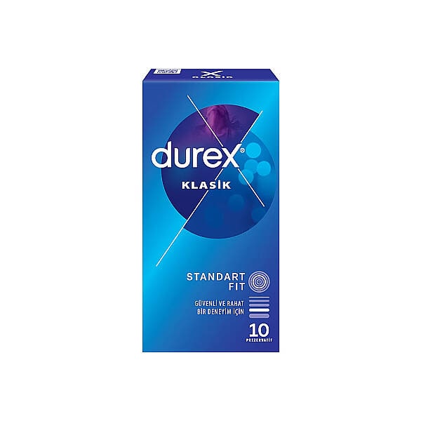 Durex Klasik Prezervatif 10'lu