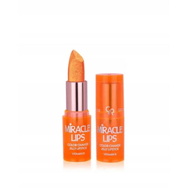 Golden Rose Miracle Lips Color Change Jelly Lipstick - 103 Natural Pink - Renk Değiştiren Jel Ruj - Miracle Lips Color Change Jelly Lipstick