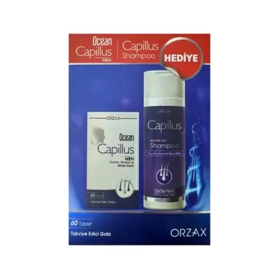 Orzax Ocean Capillus Men Şampuan Hediyeli