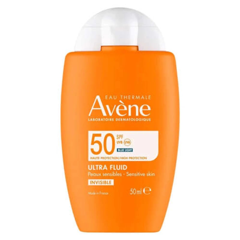Avène Avene Ultra Fluid Invisible Normal-Karma Ciltler İçin Ultra Akışkan SPF 50 Güneş Kremi 50 ml