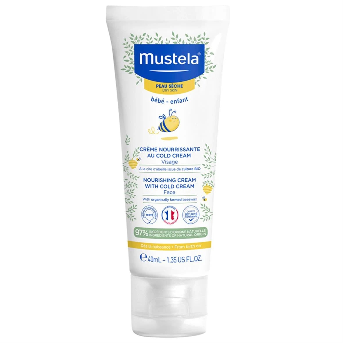 Mustela Cold Cream İçeren Besleyici Yüz Kremi