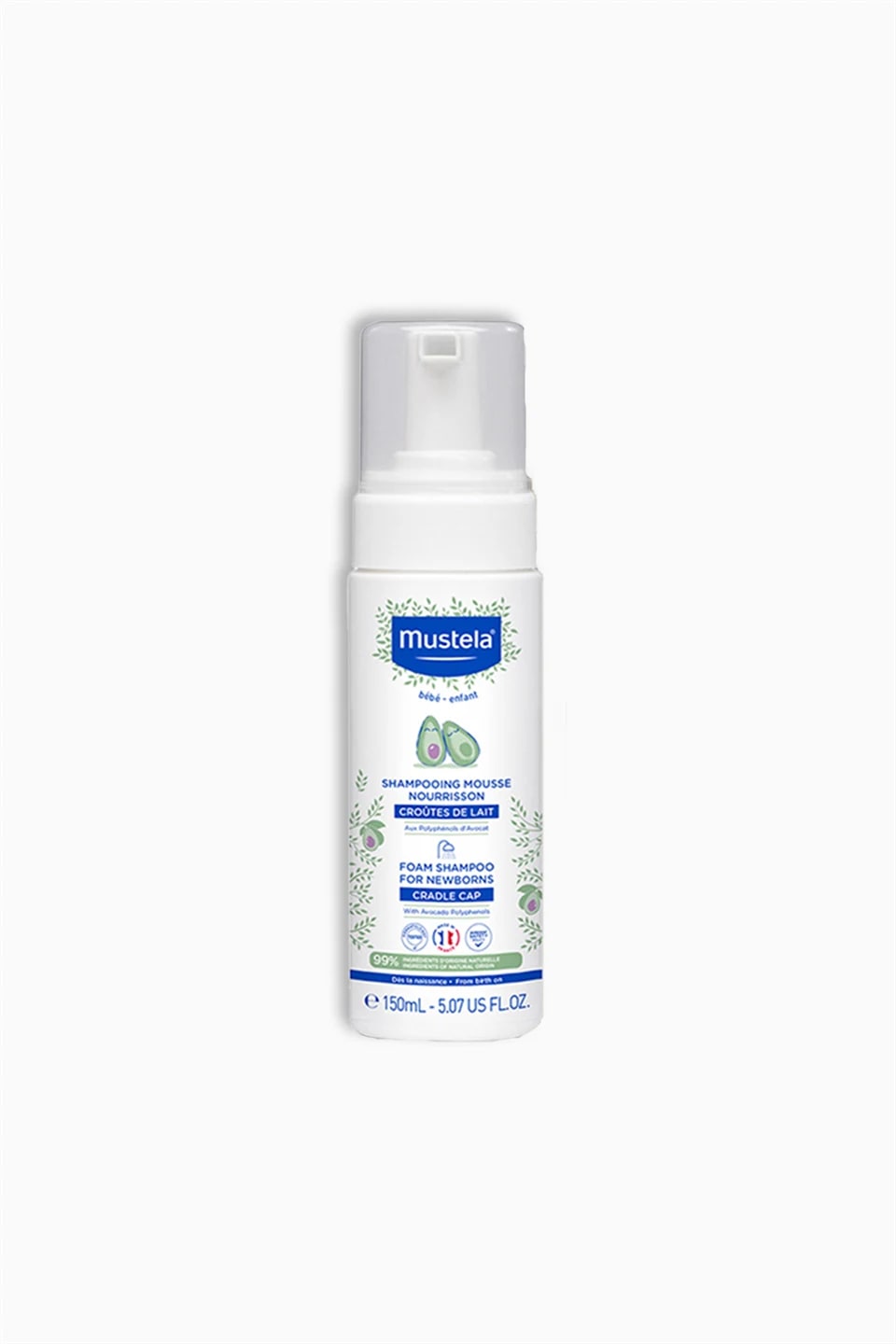 Mustela Foam Shampoo For Newborns Yenidoğan Köpük Şampuan