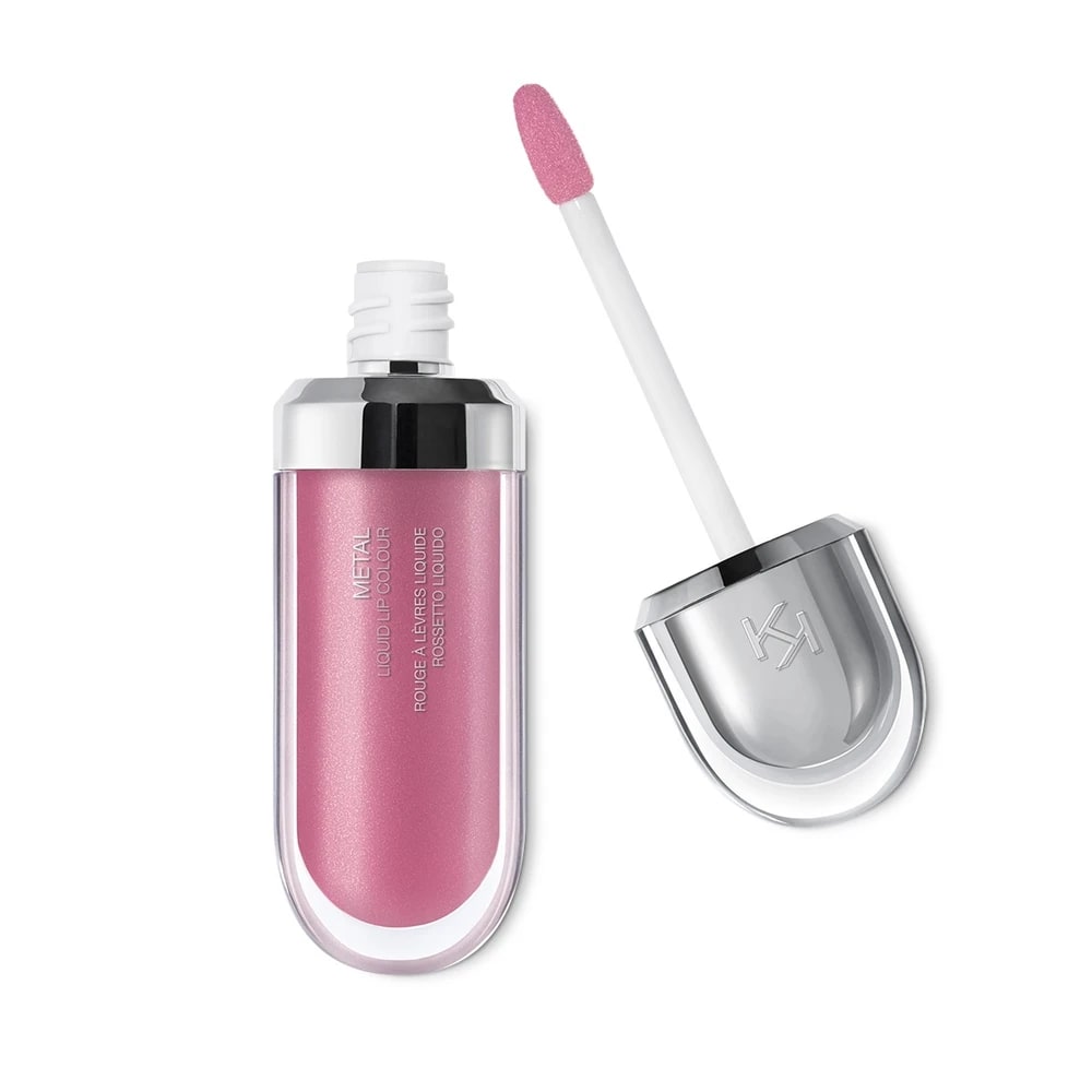 KIKO Milano Ruj - Metal Liquid Lip Colour — 02 Vintage Rose