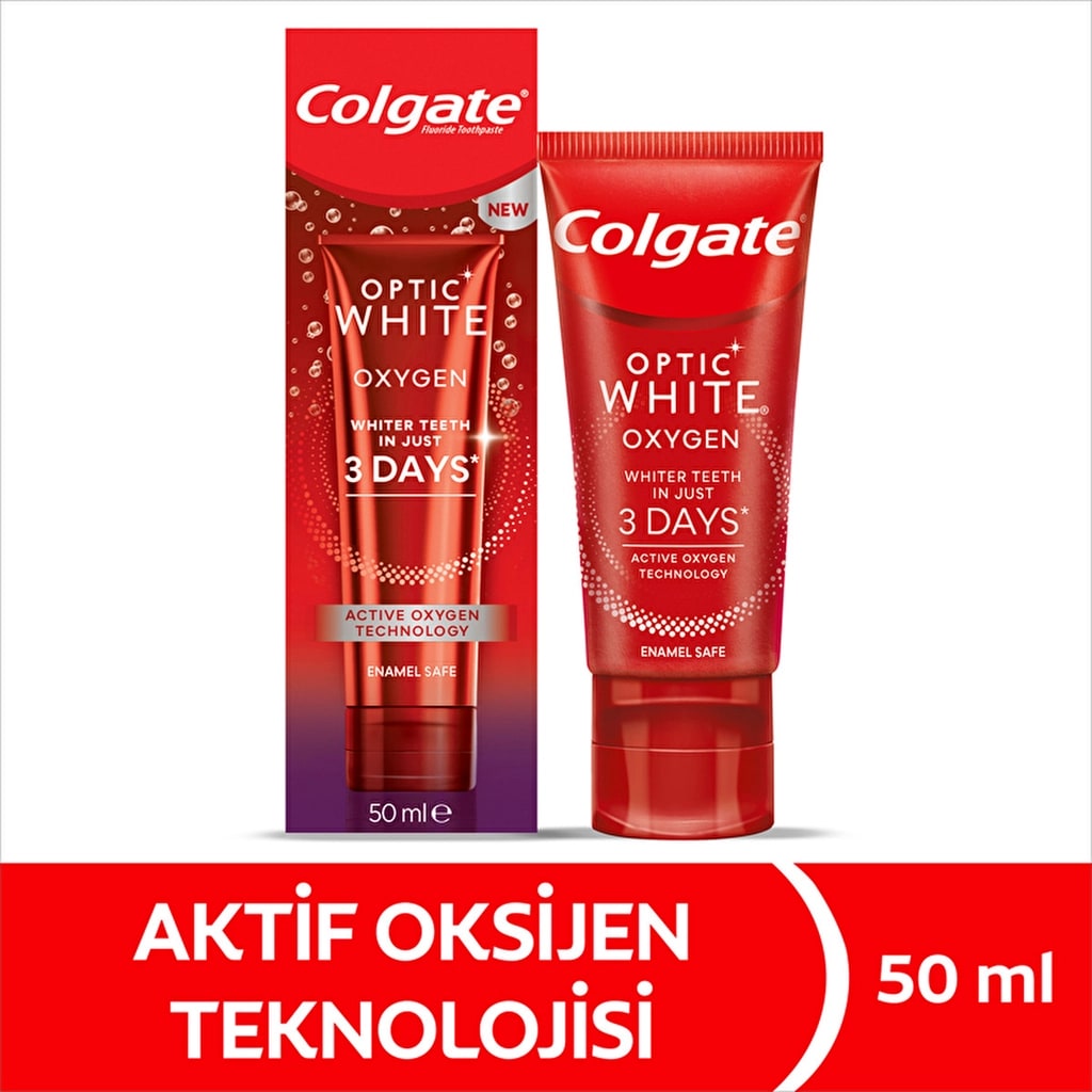 Colgate Optic White Oxygen Diş Macunu 50 ml