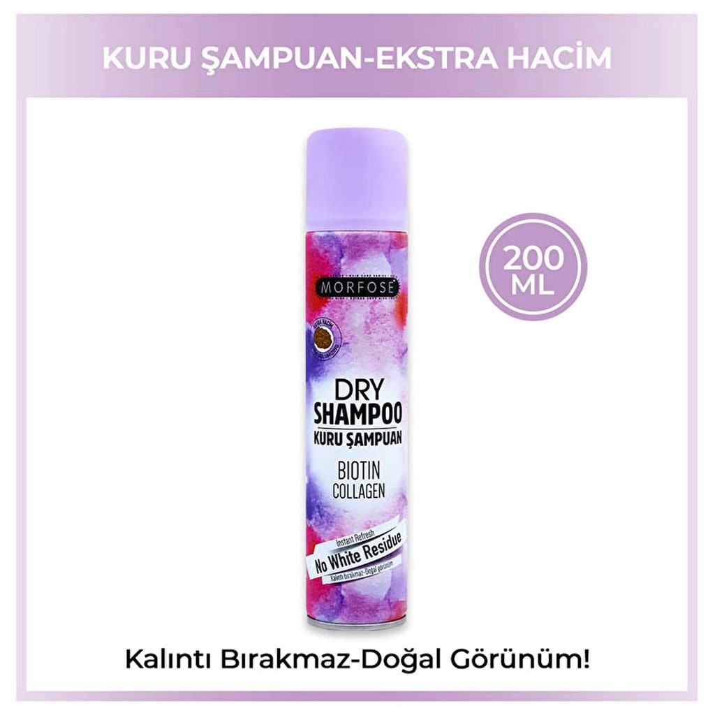 Morfose Ekstra Hacim Kuru Şampuan