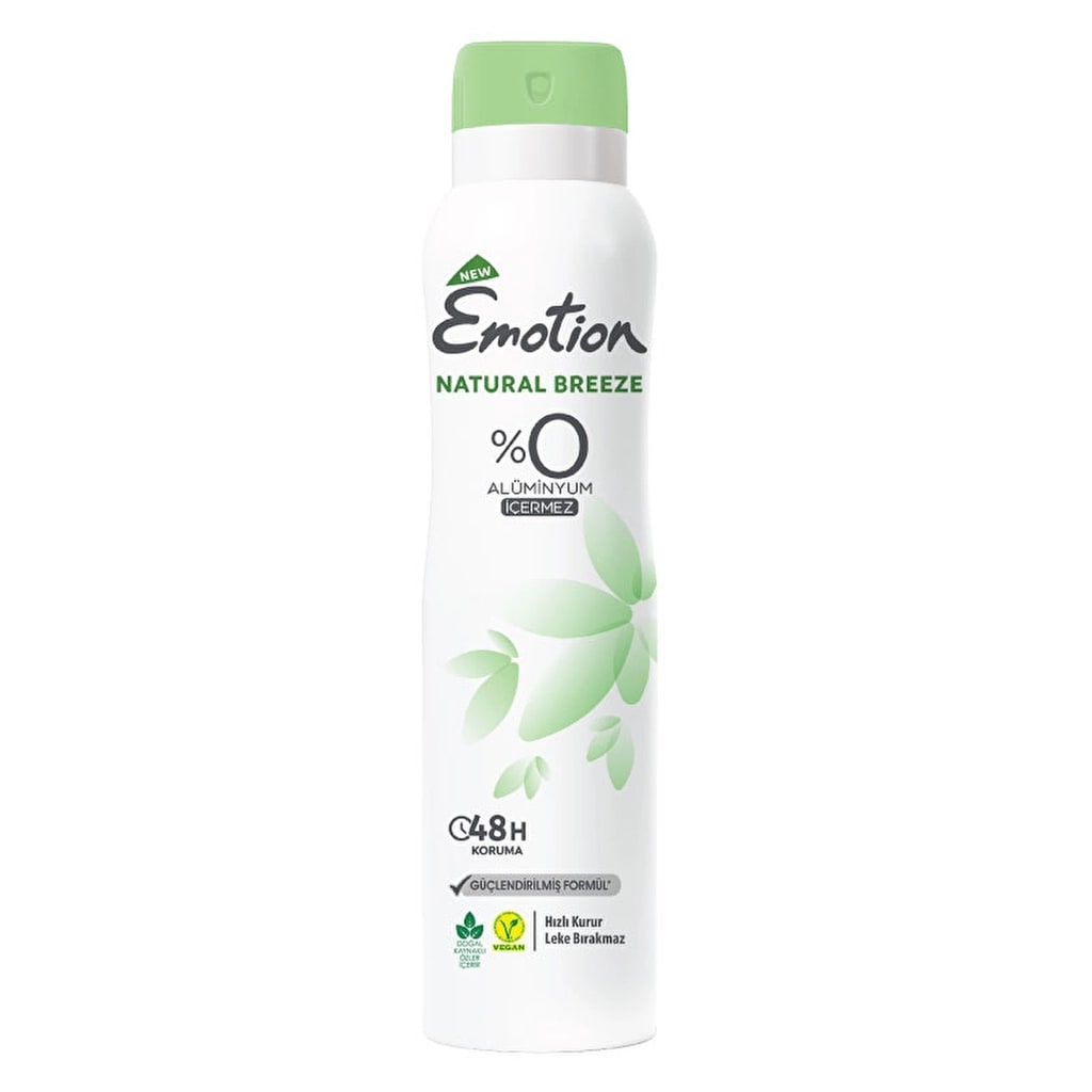 Emotion Natural Breeze Kadın Deodorant Sprey 150 ml