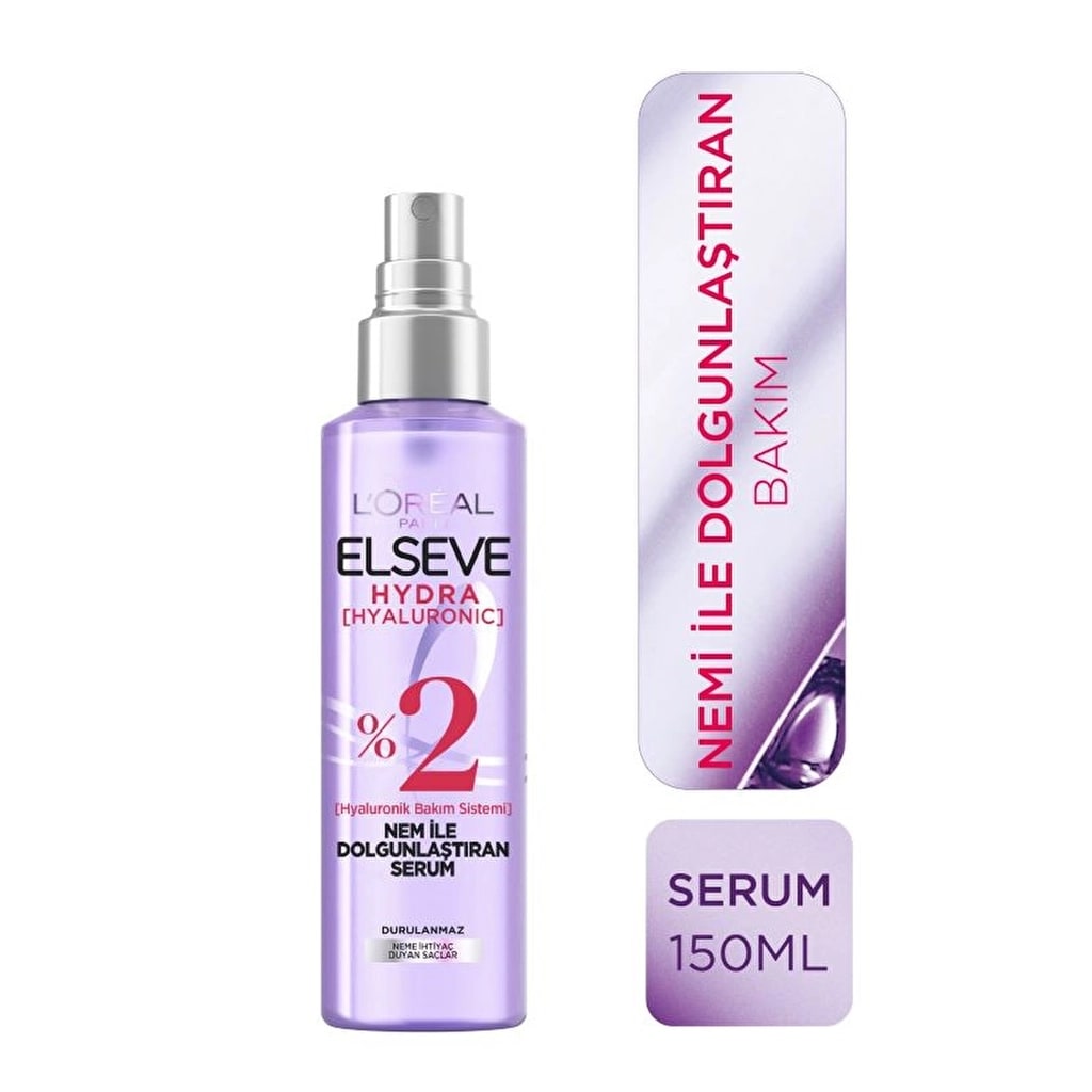 L'Oréal Paris Elseve Loreal Paris Elseve Hydra Hyaluronic Nem İle Dolgunlaştıran Serum