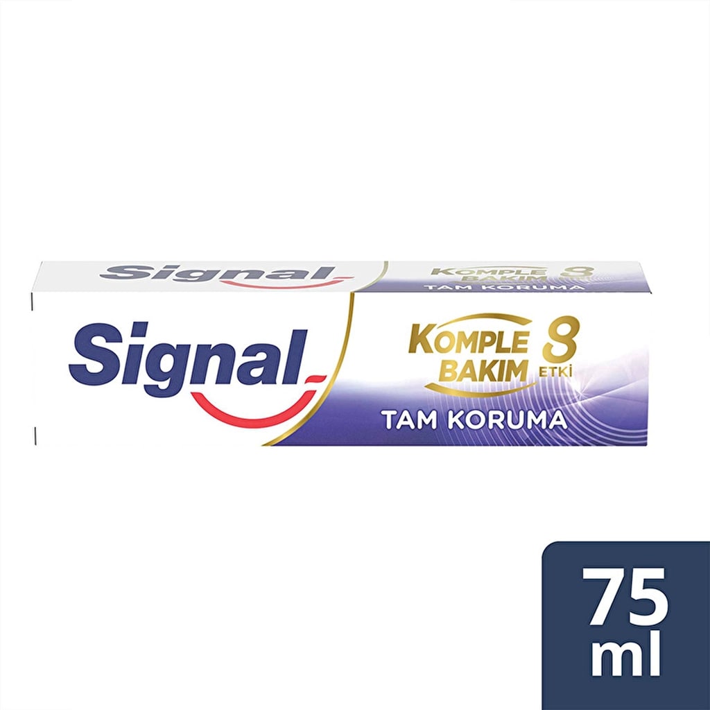 SIGNAL Diş Macunu Komple Bakım 8 Etki Beyazlatıcı Koruma