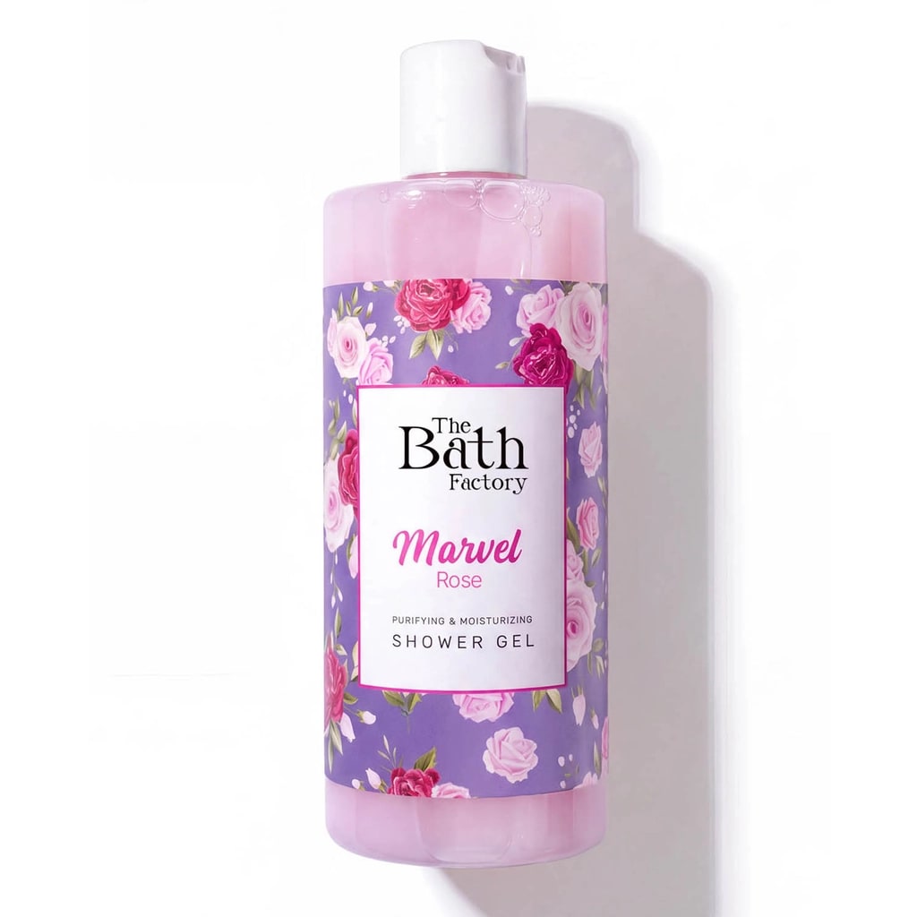 The Bath Factory Nemlendirici ve Besleyici Duş Jeli Marvel Rose
