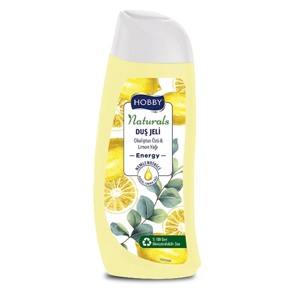 Hobby Naturals Duş Jeli Energy Okaliptus & Limon Yağı