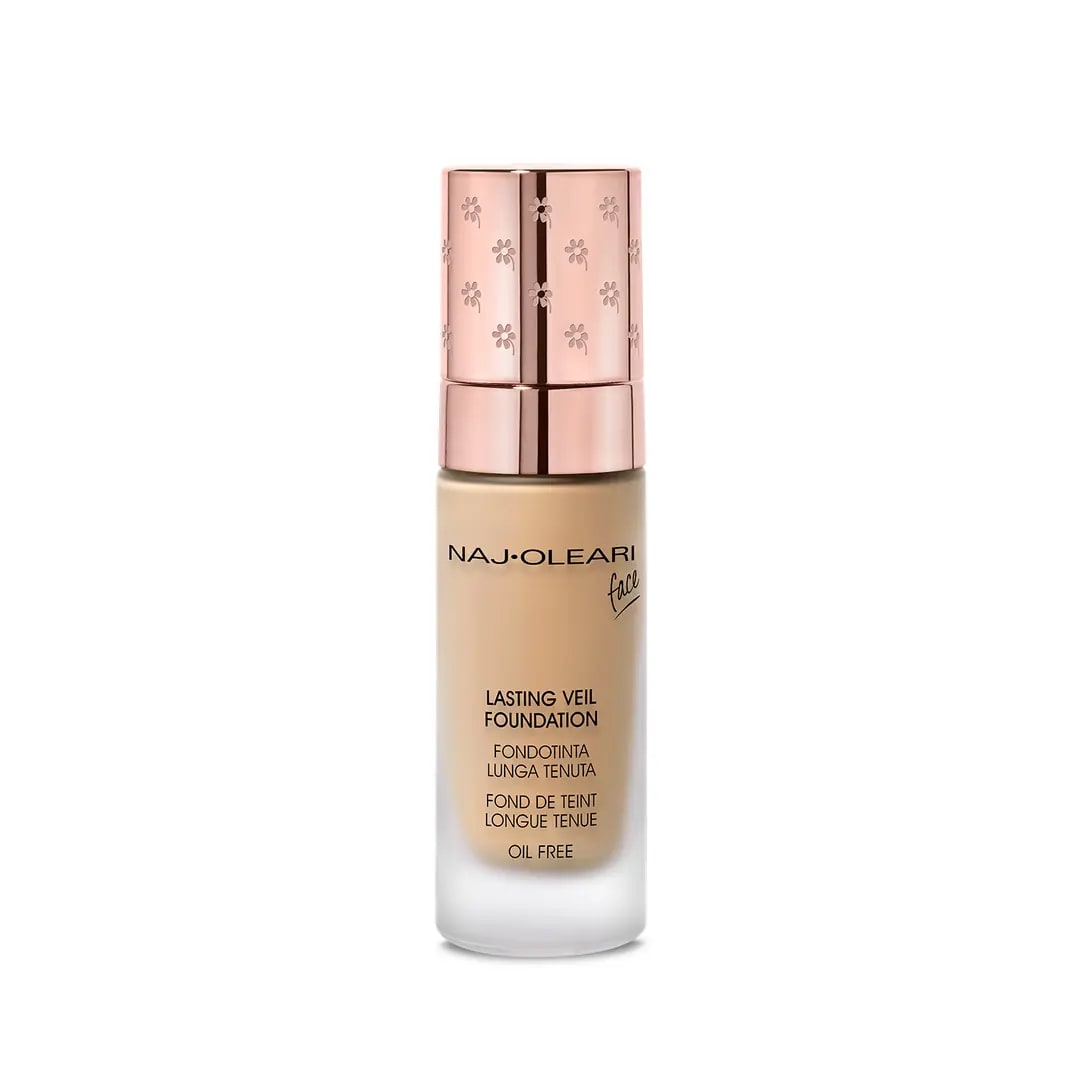 NAJ OLEARI Lasting Veil Foundation Wicker Uzun Süre Kalıcı Likit Fondöten