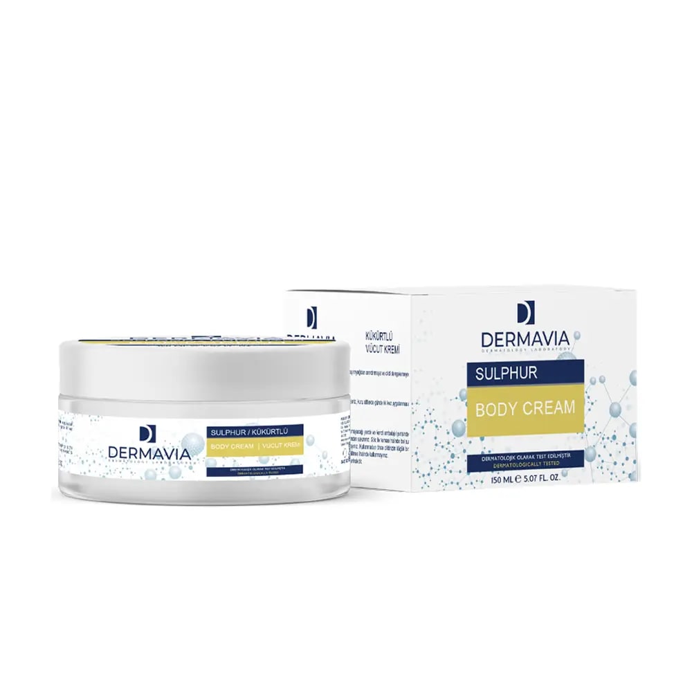 Dermavia Kükürtlü Vücut Kremi