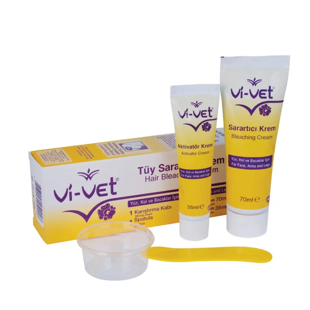 Vivet Tüy Sarartıcı Krem 35 Ml + 70 Ml