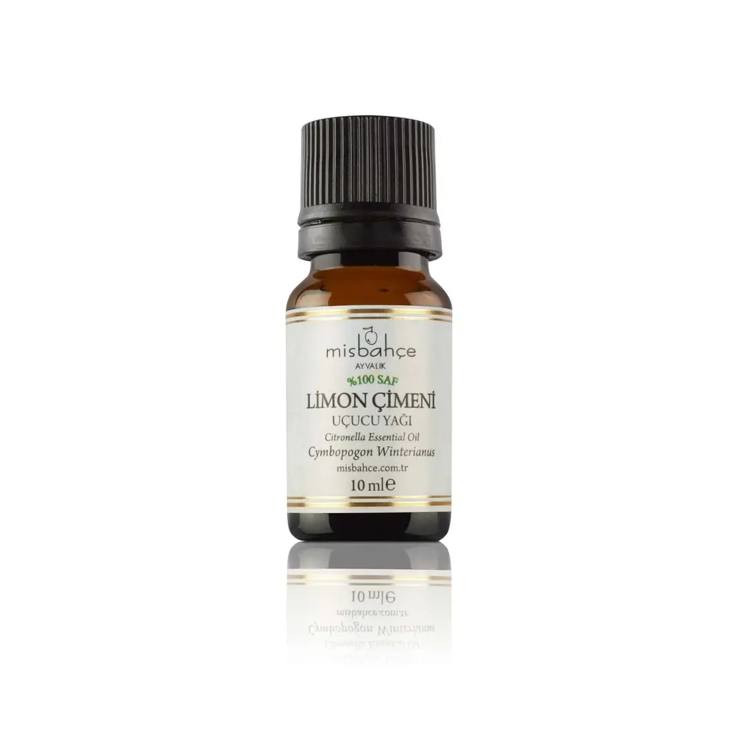 Misbahçe Limon Çimeni Uçucu Yağı 10 mL