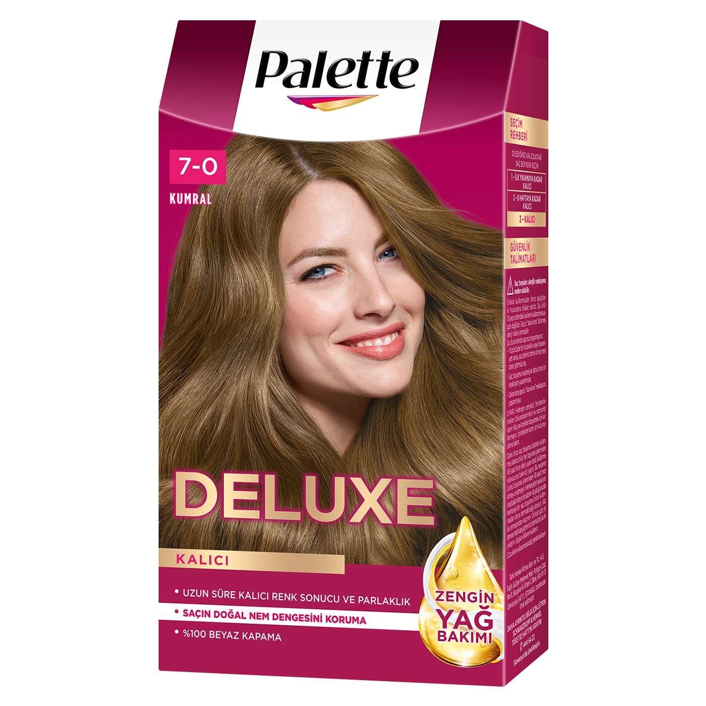 Palette Deluxe Palette Deluxe Saç Boyası Kumral No: 7-0 50 ml