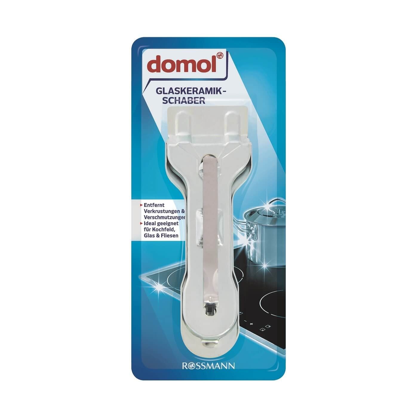 Domol Cam, Seramik ve Fayans Temizleme Malası, Çizdirmez Özellikli, 1 adet