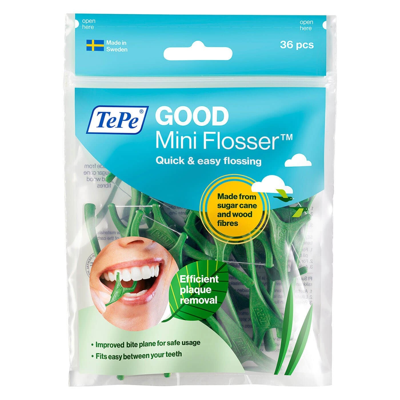 Tepe Diş İpi Mini Flosser Çatallı 1 adet