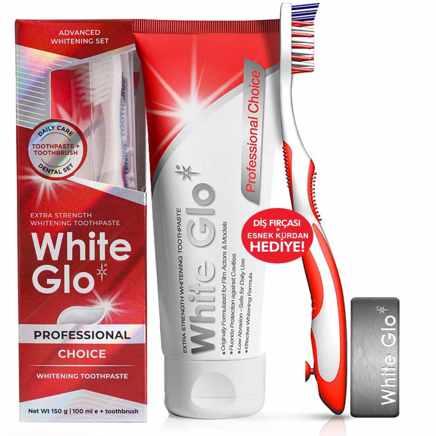 White Glo Diş Macunu Extra Güçlü Beyazlatıcı 100 ml