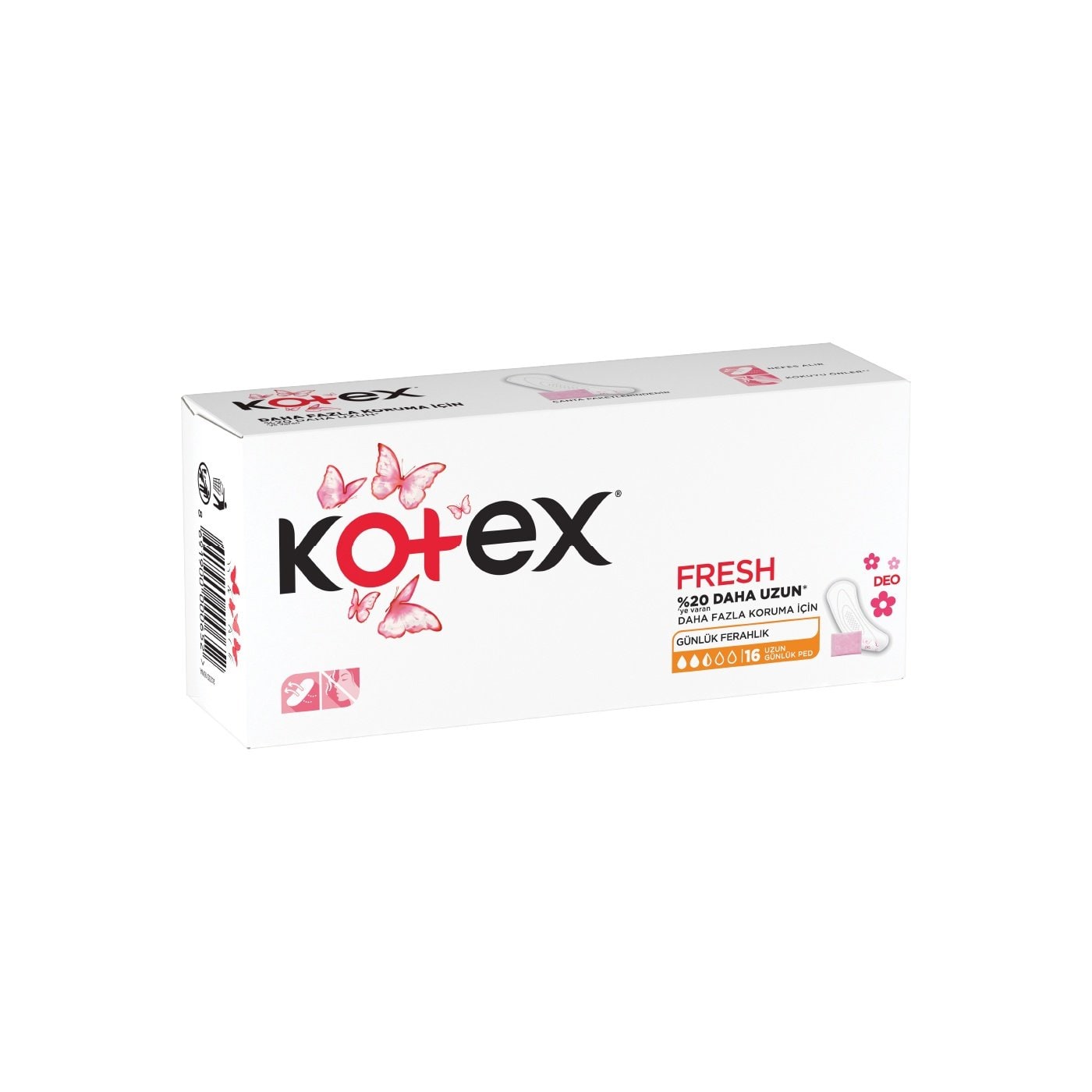Kotex Günlük Ped Uzun 16'lı