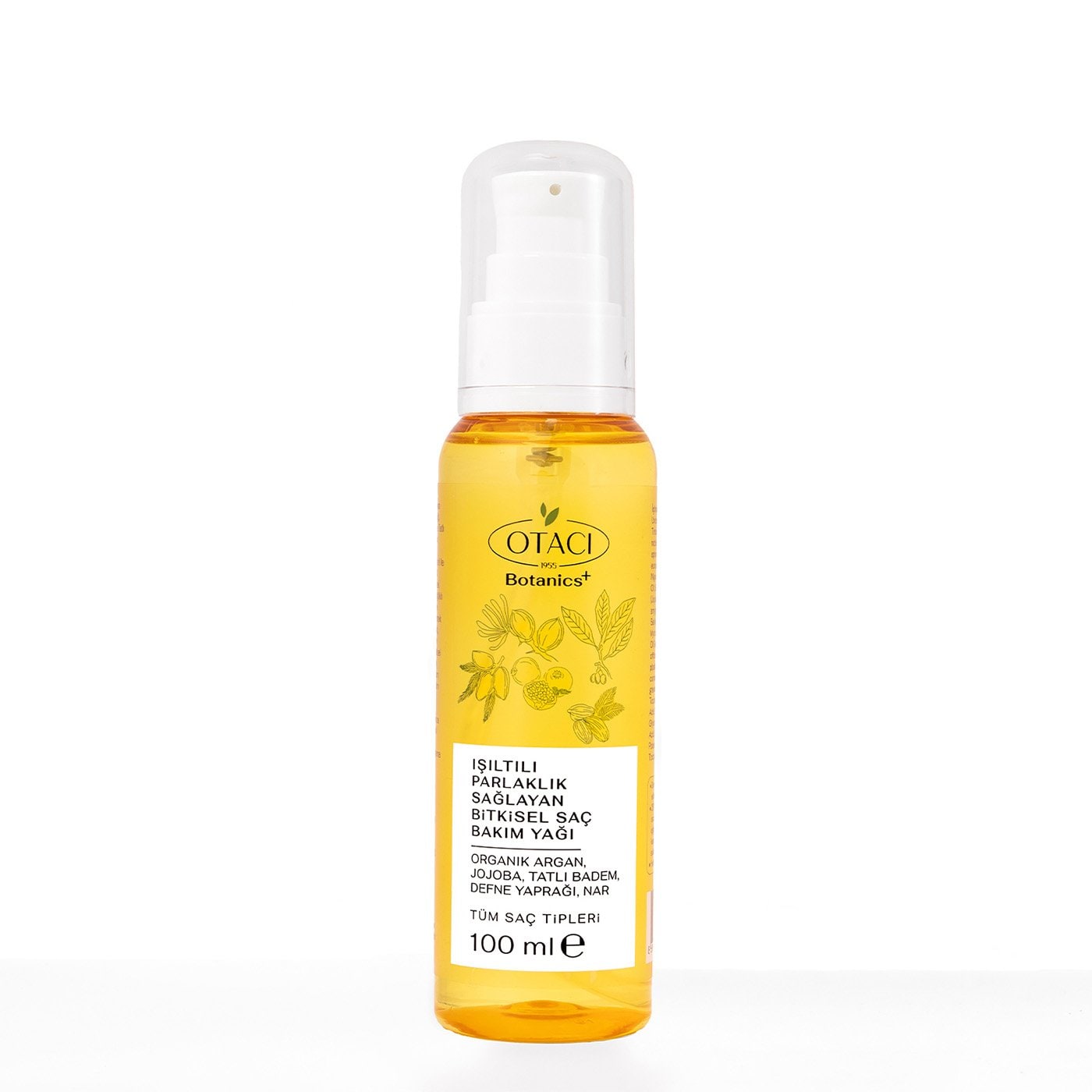 Otacı Botanics+ Işıltılı Parlaklık Saç Yağı 100 Ml