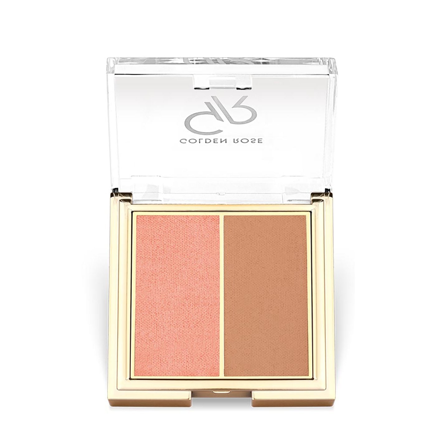 Golden Rose Golden Rose Iconic Blush Duo Rose and Nude No:01, 1 Adet