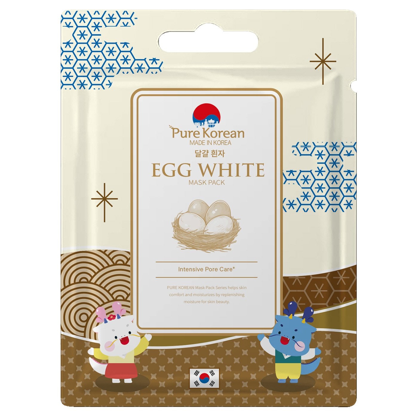 Pure Korean Pure Korean Egg White Pore Maske
