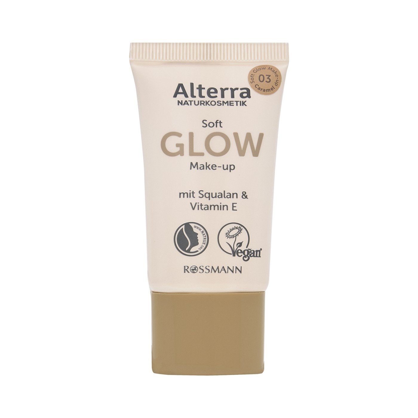 Alterra Fondöten Soft Glow No03 Caramel 1 Adet