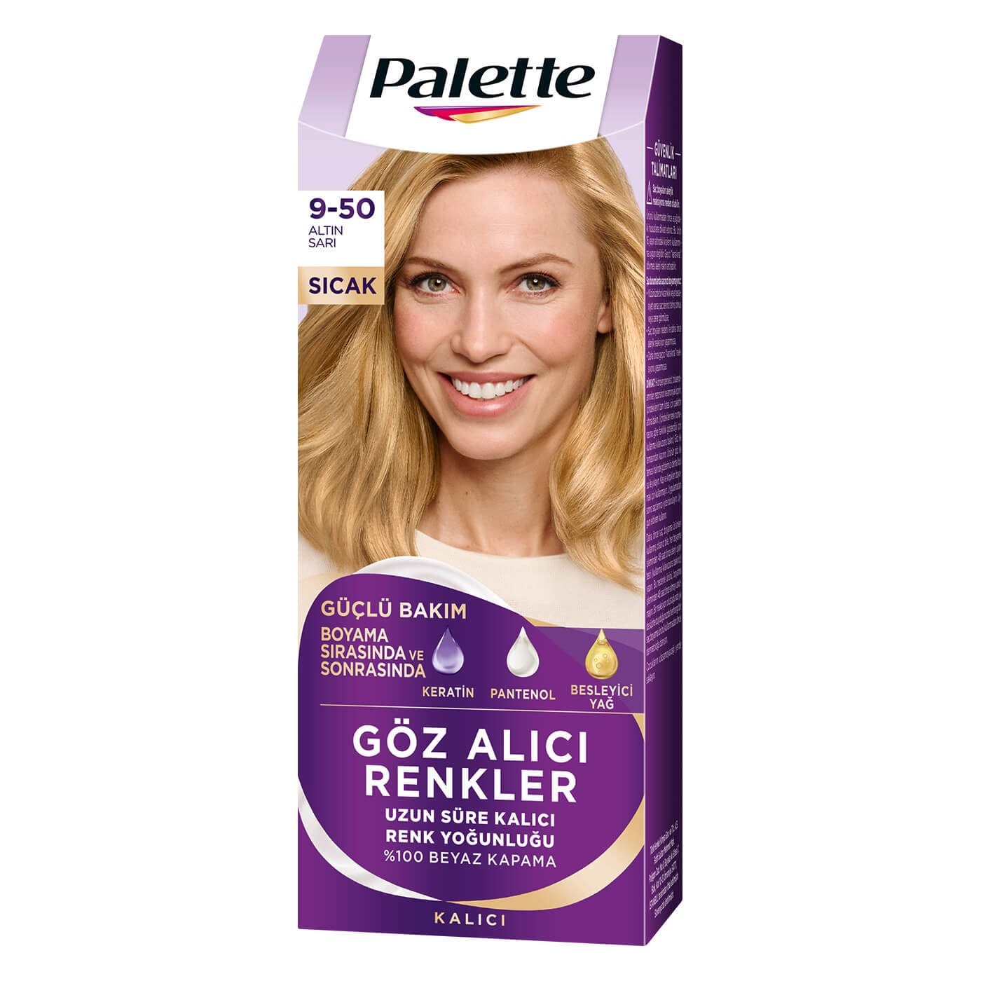 Palette Göz Alıcı Renkler 9-50 Altın Sarı 110 ml