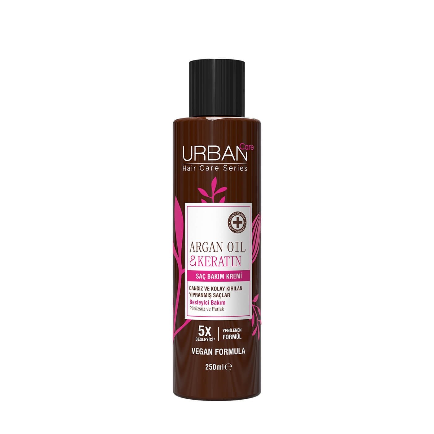 Urban Care Urban Care Argan Yağı & Keratin Besleyici ve Kırılma Karşıtı Saç Bakım Kremi Vegan 250 ml