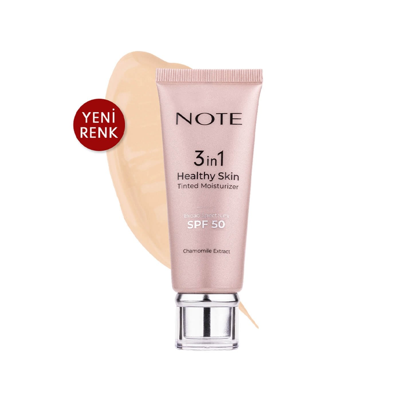 Rossmann Note 3 in 1 Healthy Skin Tinted Moisturizer 50 SPF Light 00