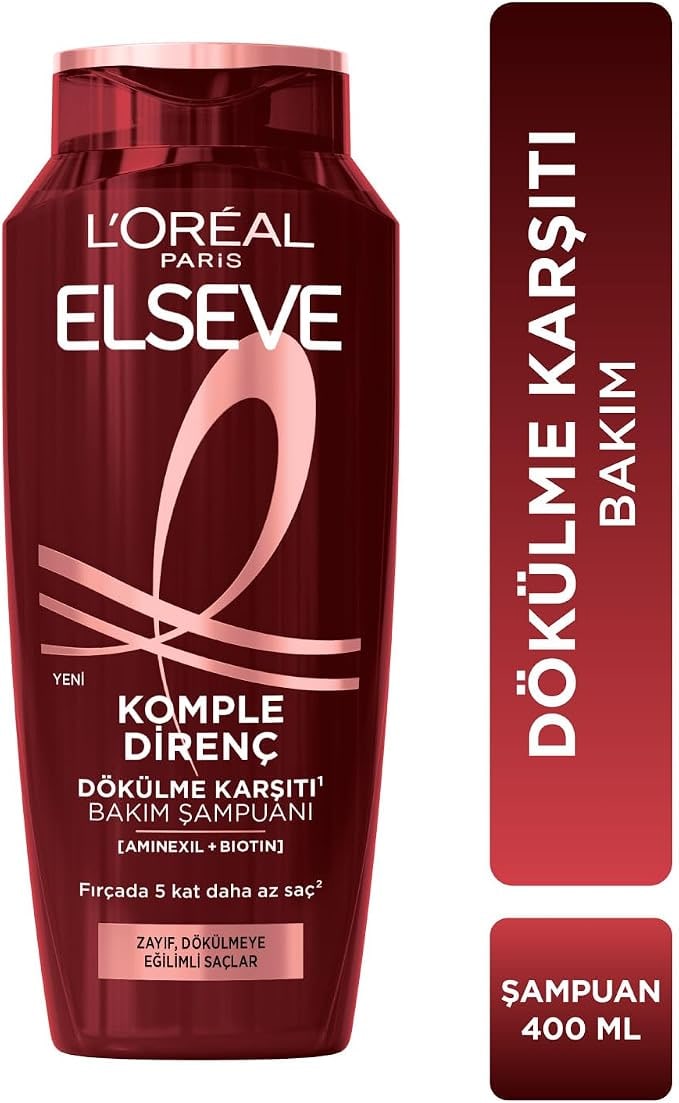 L'Oréal Paris L'Oreal Paris Elseve Komple Direnç Dökülme Karşıtı Şampuan 400 ml