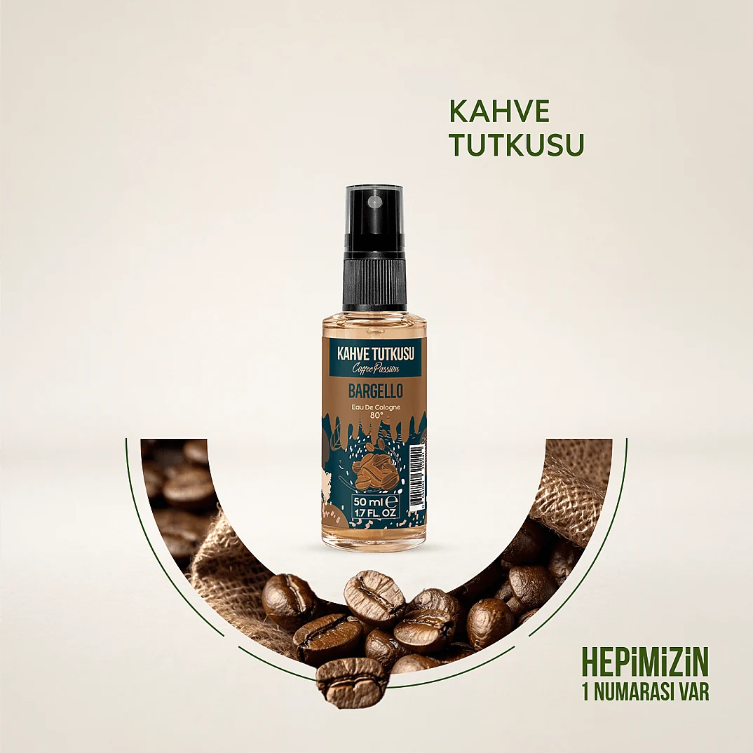 Bargello KAHVE TUTKUSU PLASTİK SPREY KOLONYA EDC