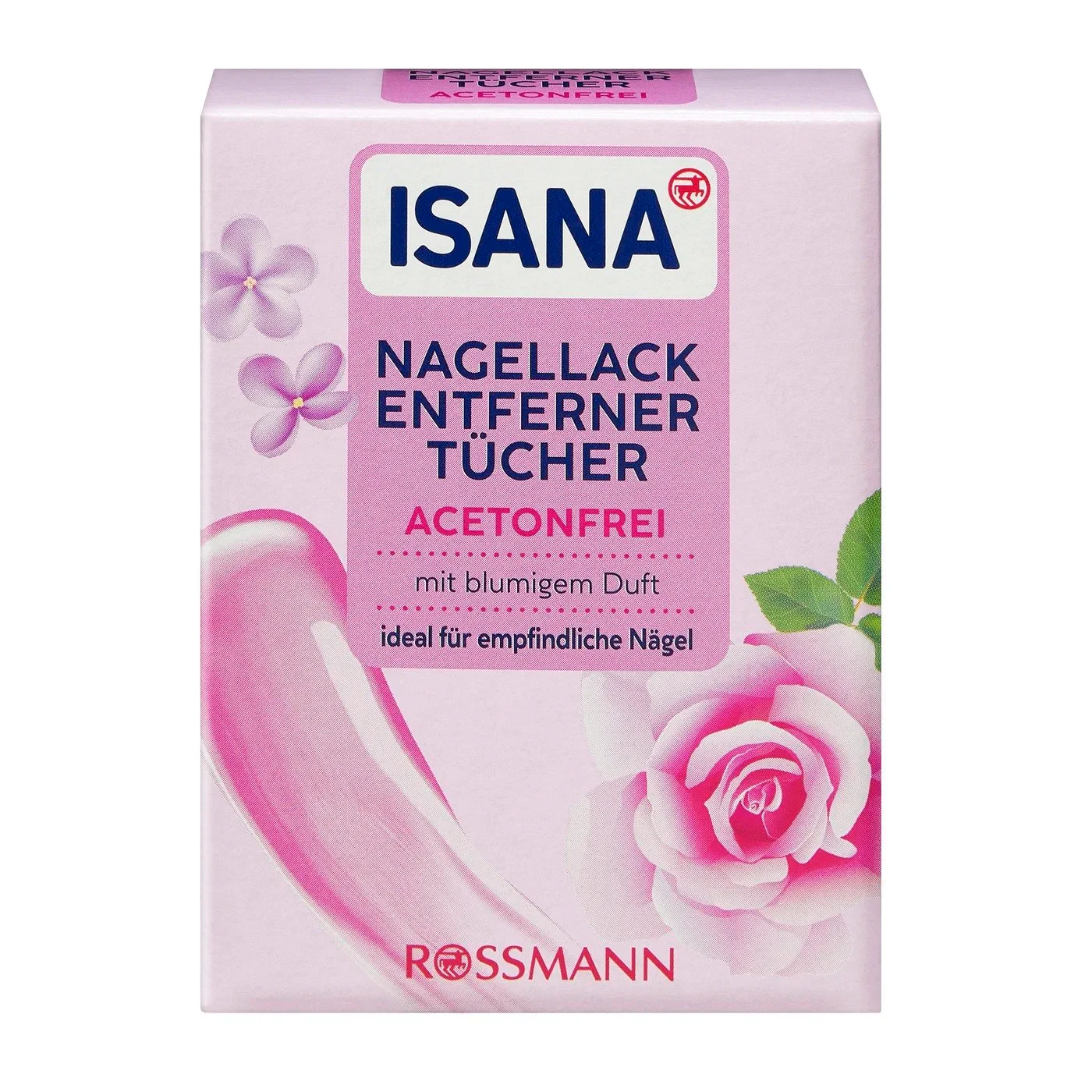 Isana Oje Çıkaracı Islak Mendil Asetonsuz 10lu