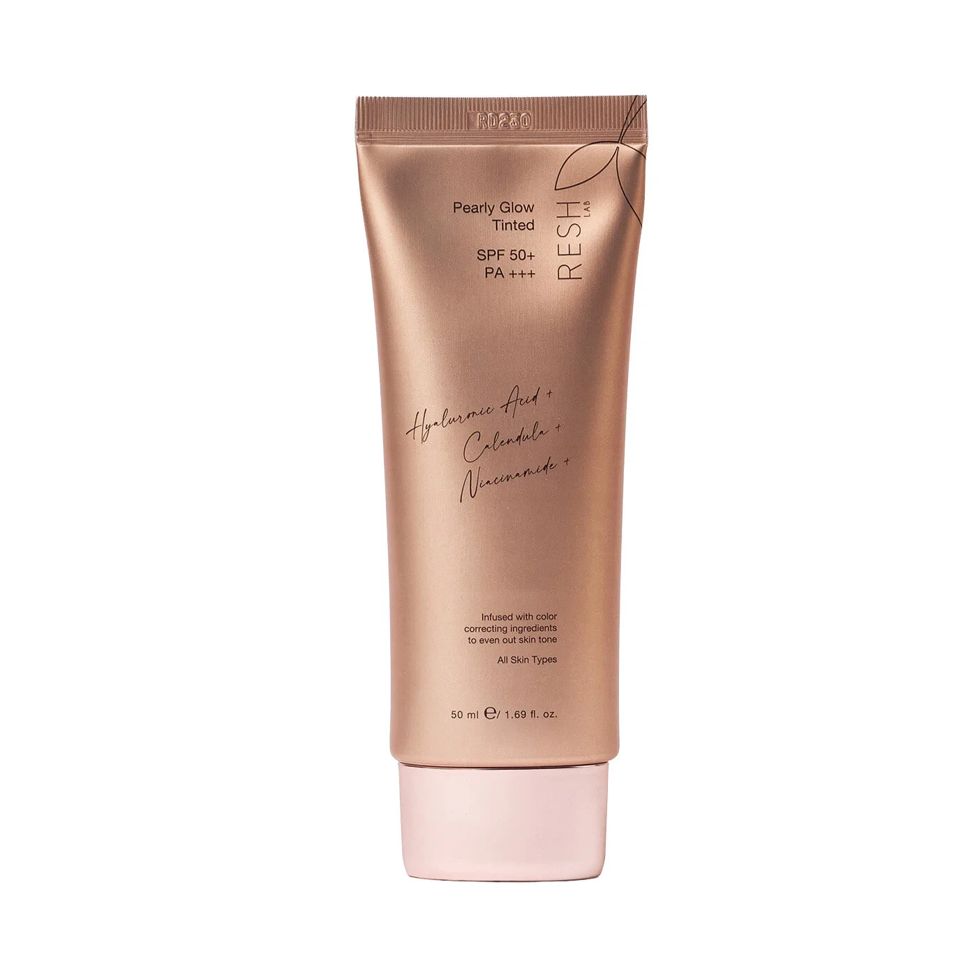 Resh Lab Pearly Glow Tinted SPF50+ PA+++ Light 50 ml