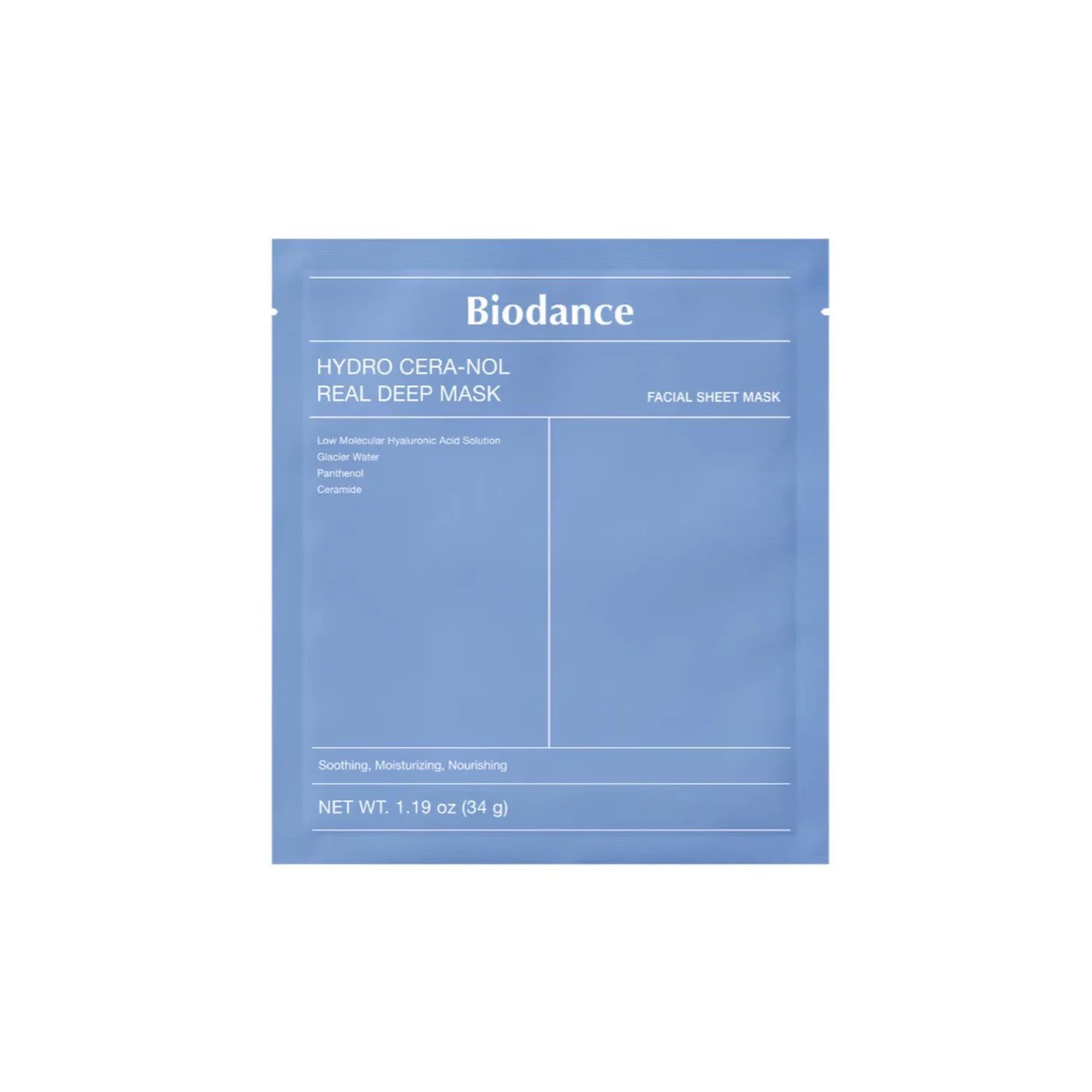 Biodance Hydro Cera-Nol Real Deep Mask 34 g