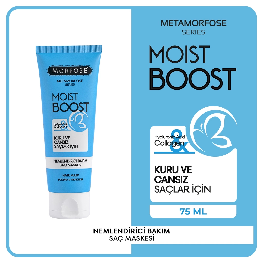 Morfose Metamorfose Moist Boost Nemlendirici Bakım Saç Maskesi 75 ml