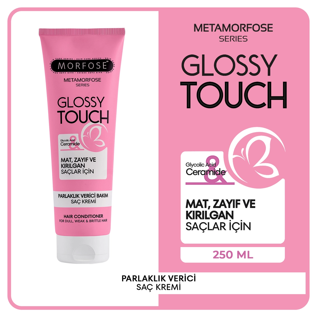 Morfose Metamorfose Glossy Touch Parlaklık Verici Bakım Saç Kremi 250 ml
