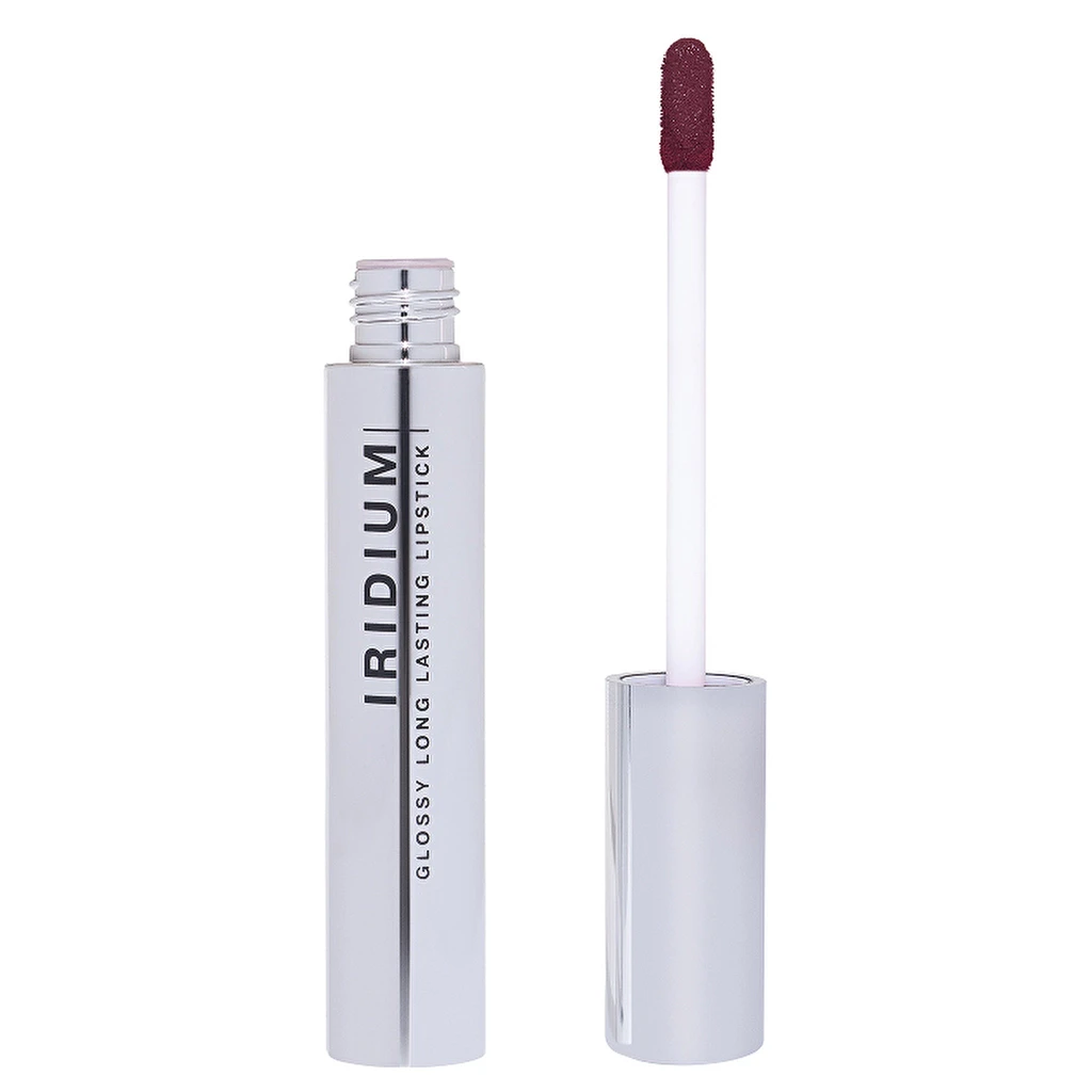 Influence Beauty Glossy Long Lasting Lipstick Iridium 04 Plum - High-Shine Long-Wear Lipstick